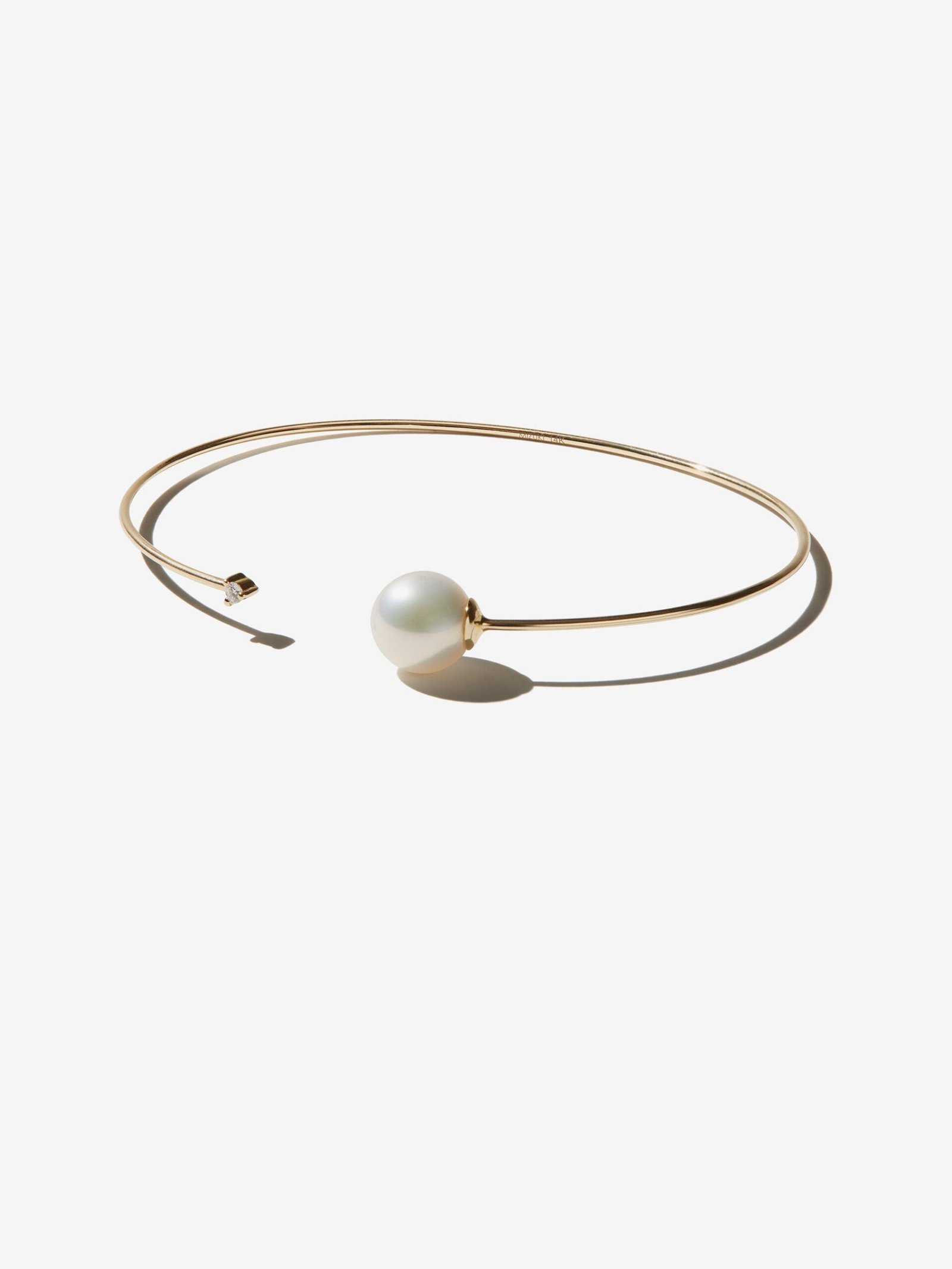 SBA117 Personalized Pearl Necklace for Women, Elegant Minimalist Jewelry, French Chic Luxury Gift - 图片 1